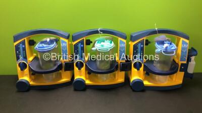 3 x LSU Suction Units with Cups and Lids (All Power Up) *G* **SN 78231297200 - 78261186787 - 78310561405**