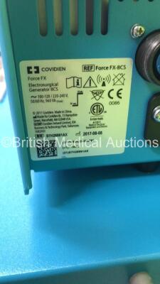 Coviden Force FX-8CS Electrosurgical / Diathermy Unit on Stand (Powers Up) *S/N SH726991AX* - 4