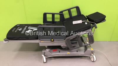 Anetic Aid QA4 Electric Surgery Trolley with Controller and Cushions (Powers Up)