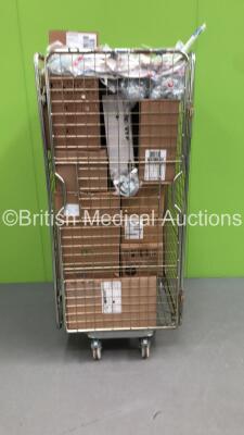 Mixed Cage of Consumables Including Nerbe Plus Culture Swabs,3M Face Masks and Vacuette Visio Plus Needles (Cage Not Included)