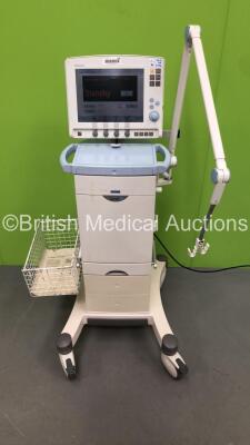 Maquet Servo i Ventilator Model No 06487800 System Version v8.0 System Software Version v8.00.01 Total Operating Hours 86767 with Hoses (Powers Up-Scratches to Screen-See Photos) * SN 12564 *