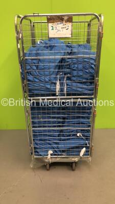 Cage of Blue Nurses Uniform (Mix of Size - Cage Not Included)