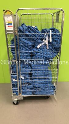 Cage of Blue Nurses Uniform (Mix of Size - Cage Not Included) - 2