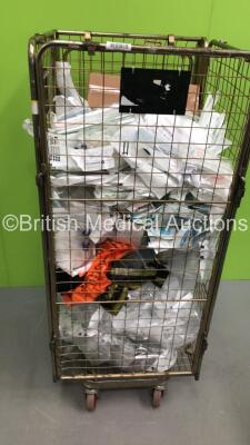 Mixed Cage of Consumables Including Boston Scientific Advanix Pancreatic Stent Kits,Facemasks Visors and Pennine Catheters (Cage Not Included)