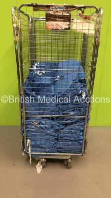 Cage of Blue Nurses Uniform (Mix of Size - Cage Not Included)