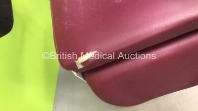 Promotal Mobile Therapy Chair with Armrests * Damage to Cushion-See Photos * - 4