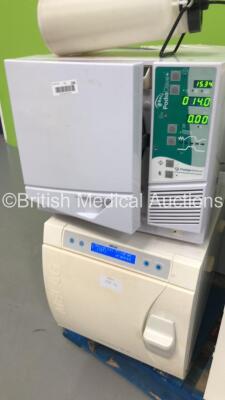 1 x Melag Vacuklav 31 B+ Autoclave and 1 x Prestige Medical PodiaClave Autoclave (Both Power Up) - 5