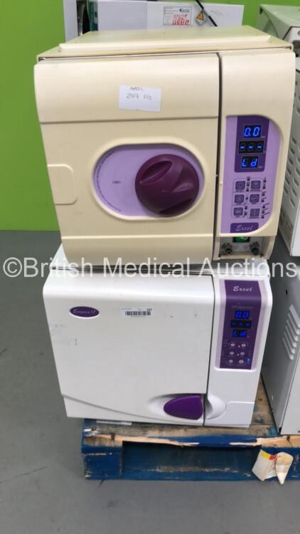 1 x Enigma 17 Excel Model BES17L Autoclave and 1 x Excel STE-12L Autoclave/Steam Sterilizer (Both Power Up)