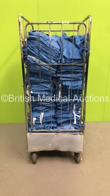 Cage of Blue Nurses Uniform (Mix of Size - Cage Not Included)