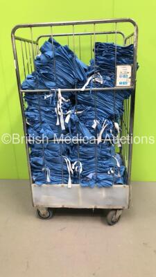 Cage of Blue Nurses Uniform (Mix of Size - Cage Not Included) - 2