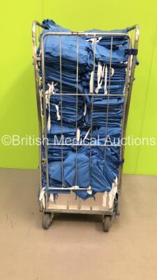 Cage of Blue Nurses Uniform (Mix of Size - Cage Not Included)