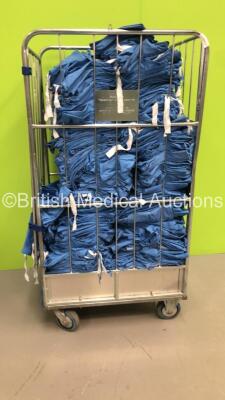 Cage of Blue Nurses Uniform (Mix of Size - Cage Not Included) - 2