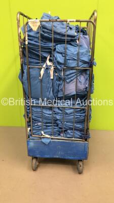 Cage of Blue Nurses Uniform (Mix of Size - Cage Not Included)