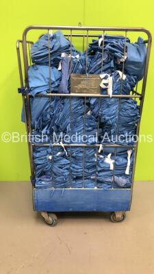 Cage of Blue Nurses Uniform (Mix of Size - Cage Not Included) - 2