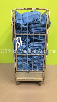 Cage of Blue Nurses Uniform (Mix of Size - Cage Not Included)