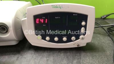 Mixed Lot Including 1 x GE Medical Corometrics 170 Series Fetal Monitor with 1 x AC Power Supply (Powers Up) 1 x Respironics BiPAP Focus Ventilator with 1 x AC Power Supply (Powers Up) 1 x Welch Allyn 53NTO Vital Signs Monitor (Powers Up) *SN JA119524, SA - 4