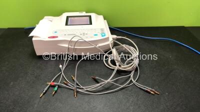 GE Medical MAC 1200 ECG Machine with 10 Lead ECG Lead (Powers Up)