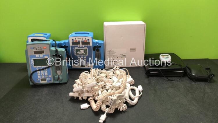 Mixed Lot Including 10 x IVAC 180 Flow Sensors, 1 x St Jude Medical Prodigy Patient Programmer, 1 x DSM Alaris Infusion Pump, 1 x Carefusion Alaris Infusion Pump and 1 x Alaris SE Infusion Pump