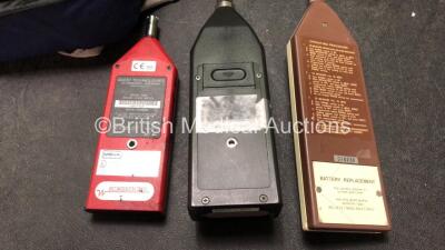 Job Lot Including 1 x Kamplex KLT 26 Admittance Audiometer In Carry Case with 1 x Trigger (Powers Up when Tested with Stock Power Supply-Power Supply Not Included) 1 x GSI 37 Auto Tympanometer (Powers Up) 1 x Quest Model 2400 Sound Level Meter (Powers Up) - 5