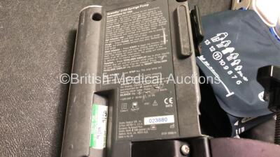 Mixed Lot Including 2 x Graseby 3100 Syringe Pumps (Both Power Up) 2 x BP Cuffs, 1 x Extech AAN100 CFM/CMM Thermo Anemometer (Powers Up) 10 x Covidien 2 Genius Thermometer with Base Units - 6