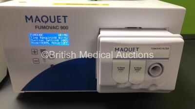 Mixed Lot Including 1 x Maquet Fumovac 900 Smoke Evacuator (Powers Up) 1 x Conmed System 1200 Smoke Evacuator, 1 x Sony Digital Still Recorder and 1 x Xomed Endo-Scrub Foot Pedal *M00309 - 41192* - 2