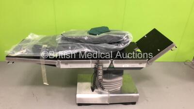 Eschmann RX500 Electric Operating Table with Cushions and Controller (Powers Up and Tested Working)