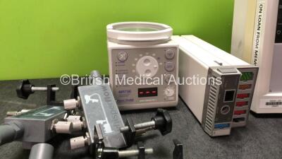 Mixed Lot Including 1 x Nellcor N-560 Pulse Oximeter (Powers Up) 1 x GE TRAM Module, 1 x Datascope Accutorr Plus Patient Monitor (Powers Up) 4 x Whisper Flow Valves and 1 x Fisher & Paykel MR730 Respiratory Humidifier Unit (Powers Up) *GL* - 2