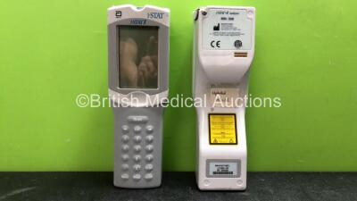 2 x Abbott i-Stat1 Handheld Blood Analyzers (Untested Due to No Power Supplies- 1 with Damage, See Photos) *GL*