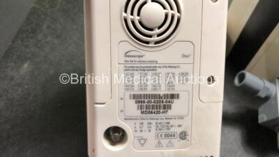 Mixed Lot Including 1 x Datascope Duo Patient Monitor (Powers Up) 1 x Actalyke Mini II Activated Clotting Time Test System (Powers Up) 1 x Inspired Medical VHB10A Humidifier Unit (No Power) 3 x Philips M1192A Adult Finger Sensors and 1 x Philips M1195A In - 6