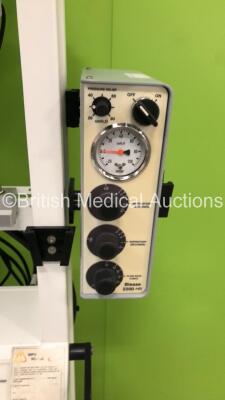 Focus Frontline Anaesthesia Machine with Blease 2200 MRI Compatible Ventilator.Oxygen Monitor and Job Lot of Hoses *RI* - 5