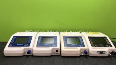 Job Lot Including 3 x B&D Electromedical Nippy 3+ Ventilator (All No Power, 1 with Missing Vent-See Photo) 1 x B&D Electromedical Nippy Clearway Ventilator (No Power) *GL*