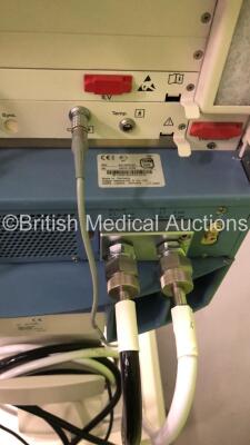 Drager Evita XL Ventilator Ref 8414900-26 Software Version 07.06 Running Hours 7892 with CO2 Sensor and Hoses (Powers Up) *GL* * SN ARXK-0238 * * Mfd 2006 * - 11