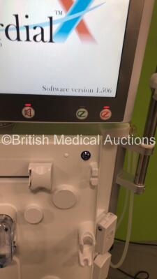 2 x Nipro Corporation Surdial X Dialysis Machines Version 1.506 with Hoses (Both Power Up) * Mfd 2017 * - 5