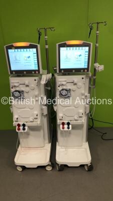 2 x Nipro Corporation Surdial X Dialysis Machines Version 1.506 with Hoses (Both Power Up) * Mfd 2017 * - 6