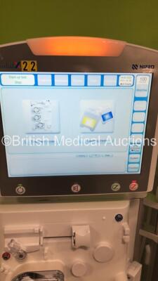 2 x Nipro Corporation Surdial X Dialysis Machines Version 1.506 with Hoses (Both Power Up) * Mfd 2017 * - 7