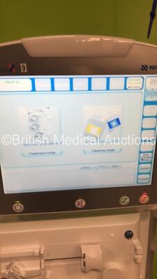 2 x Nipro Corporation Surdial X Dialysis Machines Version 1.506 with Hoses (Both Power Up) * Mfd 2017 * - 10