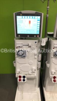 2 x Nipro Corporation Surdial X Dialysis Machines Version 1.506 with Hoses (Both Power Up) * Mfd 2017 * - 3