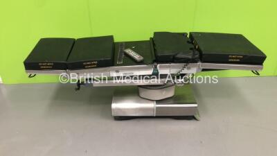 Eschmann RX600 Electric Operating Table Ref 80-606-05 with Cushions and Controller (Powers Up-Missing 1 x Cushion-See Photos) * SN R6AC-6A-1160 * *G* - 2