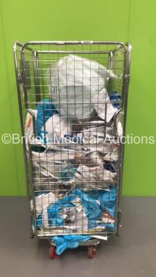 Mixed Cage of Consumables Including ProAct Endotracheal Tubes,Intersurgical High Concentration Oxygen Masks and Lotus Liver Resector Straight Handpiece (Cage Not Included)