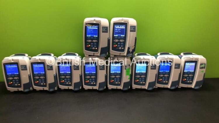 10 x Carefusion Alaris VP Plus Guardrails Infusion Pumps (All Power Up)