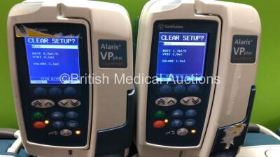 10 x Carefusion Alaris VP Plus Guardrails Infusion Pumps (All Power Up) - 2