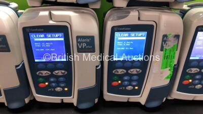 10 x Carefusion Alaris VP Plus Guardrails Infusion Pumps (All Power Up) - 3