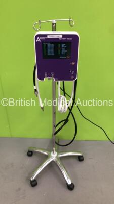 Armstrong Medical AquaVENT FD140i Gas Flow Driver Version 1.02 with Hoses on Stand (Powers Up)