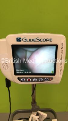 Verathon Medical Glidescope Video Monitor on Stand with Power Supply and Accessories (Powers Up) - 2