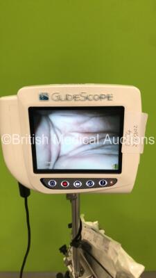 Verathon Medical Glidescope Video Monitor on Stand with Power Supply and Accessories (Powers Up) - 2