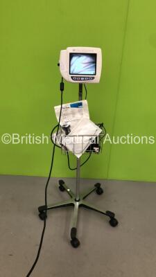 Verathon Medical Glidescope Video Monitor on Stand with Power Supply and Accessories (Powers Up)