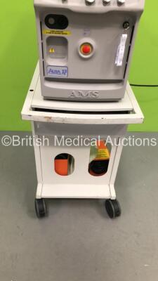 AMS Aura XP Star Pulse Laser Model AMS KTP/532 Ref 0010-8123 with 2 x Footswitches,1 x Laserscope CoolSpot Handpiece with Attachments and 1 x Laserscope 1mm Dermastat Handpiece (Powers Up with Stock Key-Key Not Included) * SN A1881 * - 5