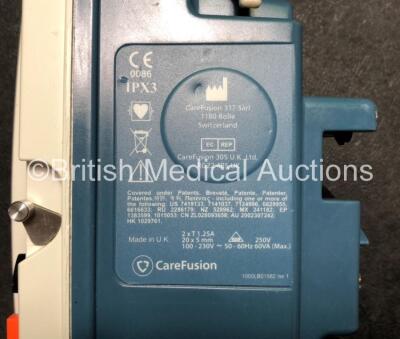 7 x Carefusion Alaris GP Guardrail Plus Volumetric Pumps (All Spares and Repairs *SN 802613746, 802613771, 802616504, 802616065, 802615392, 90026445* - 3