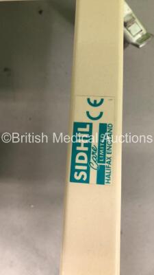 3 x Nesbit Evans Hydraulic Patient Couches (Hydraulics Tested Working) and 1 x Sidhil Hydraulic Patient Couch (Please See All Photos for Additional Couches - Hydraulics Tested Working) - 6