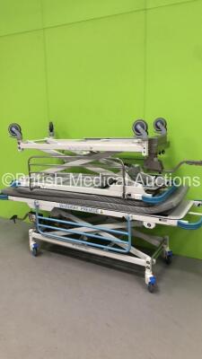 2 x Wardray Premise MR Compatible Patient Examination Couches with Mattresses (Hydraulics Tested Working) - 2